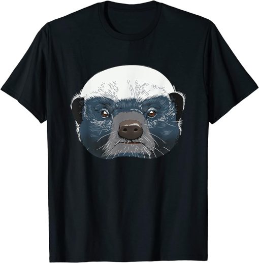 Kawaii Honey Badger Honeyeater Ratel Zoo Lover T-Shirt